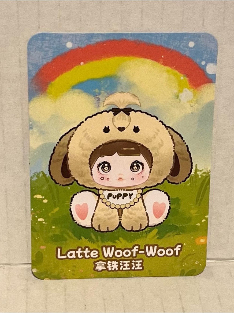 Blind box Nommi Plush Charm “Latte Woof-Woof“ from the series Sitting Zoo. - Picture 10 of 12
